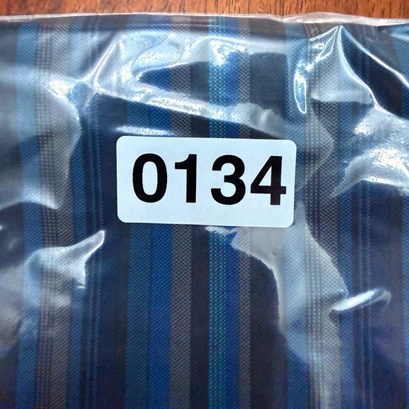 Lululemon Mens Board Shorts Striped Size 38 Blue Gray Athletic Swim - Picture 9 of 9